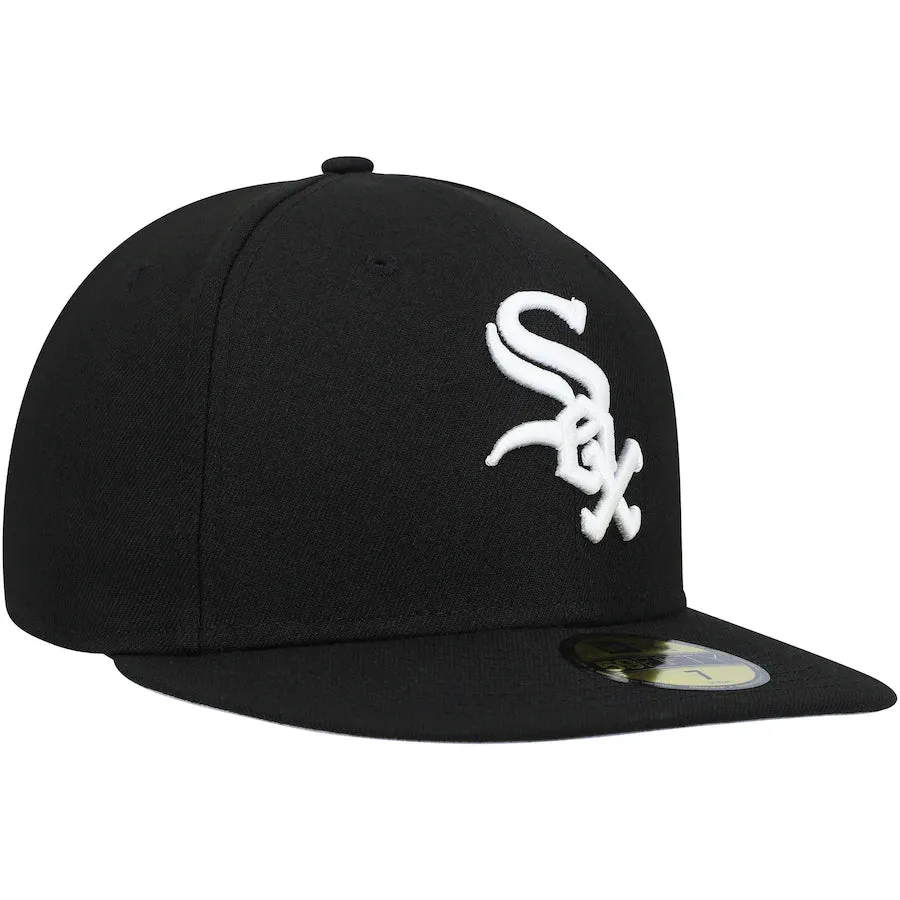 Chicago White Sox New Era Authentic Collection Replica 59FIFTY Fitted Hat - Black