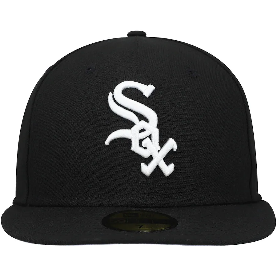 Chicago White Sox New Era Authentic Collection Replica 59FIFTY Fitted Hat - Black