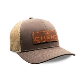 Chêne Leather Patch Cap