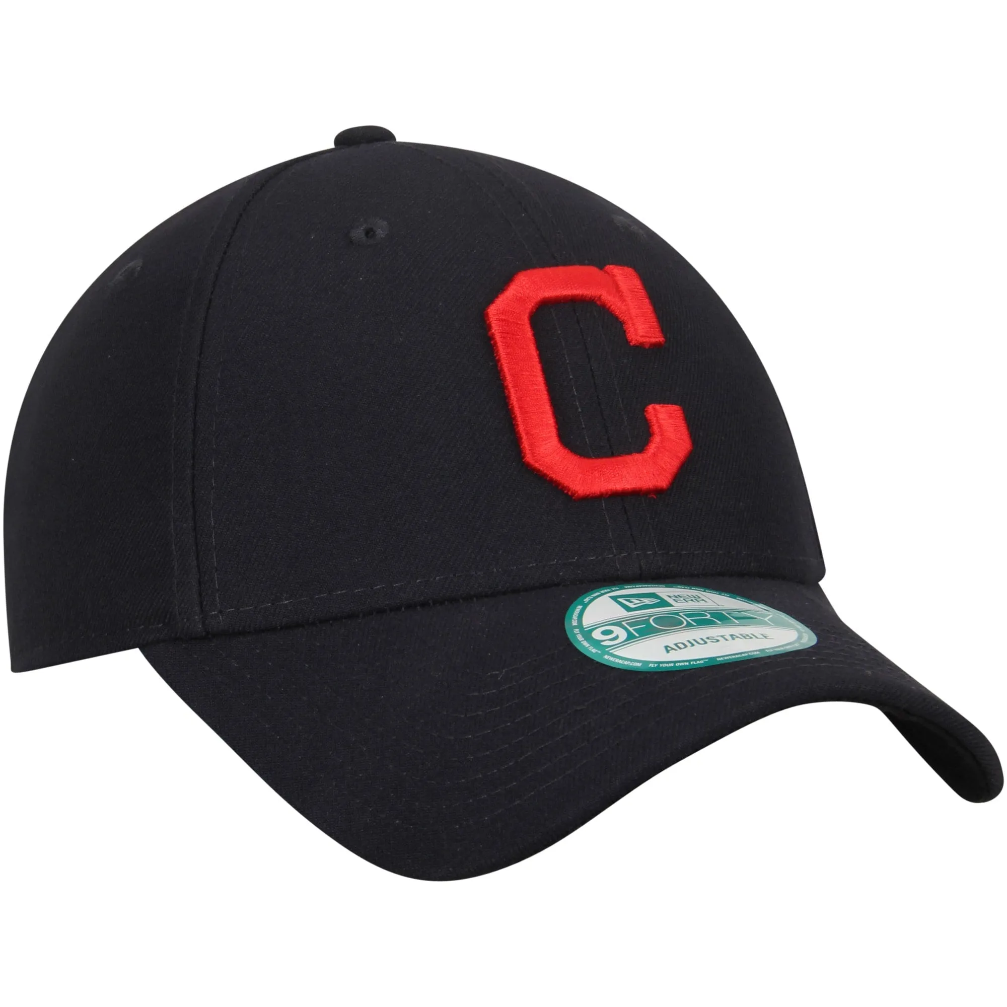 Cleveland Indians New Era Men's League 9Forty MLB Baseball Adjustable Hat - Current