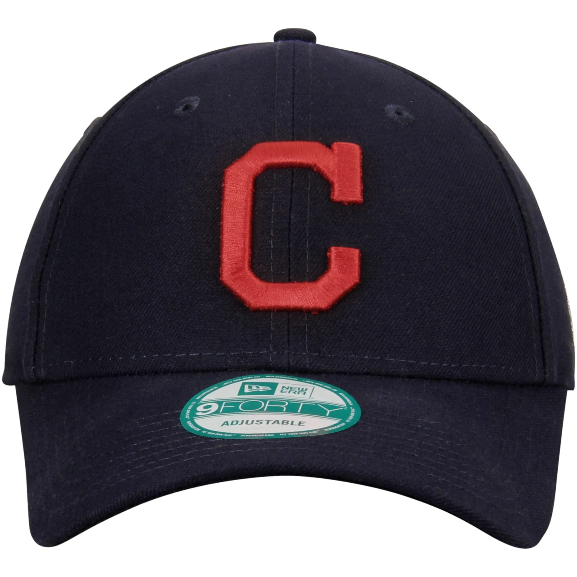 Cleveland Indians New Era Men's League 9Forty MLB Baseball Adjustable Hat - Current