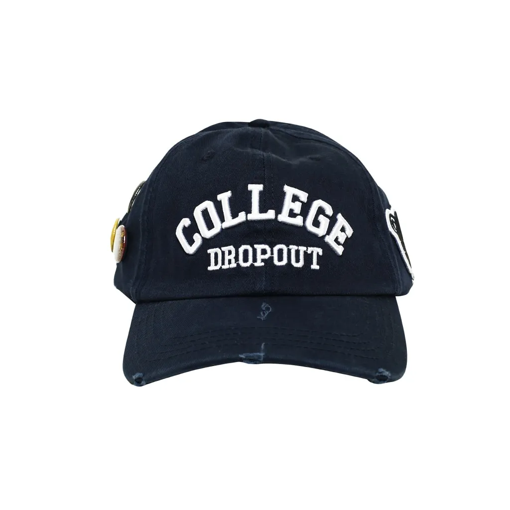 College Drop Out Dad Hat Navy