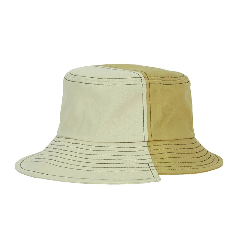 COLOR COMBINATION BUCKET HAT