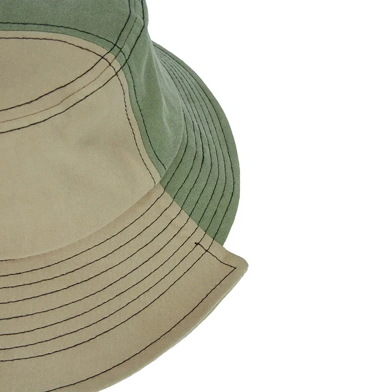 COLOR COMBINATION BUCKET HAT