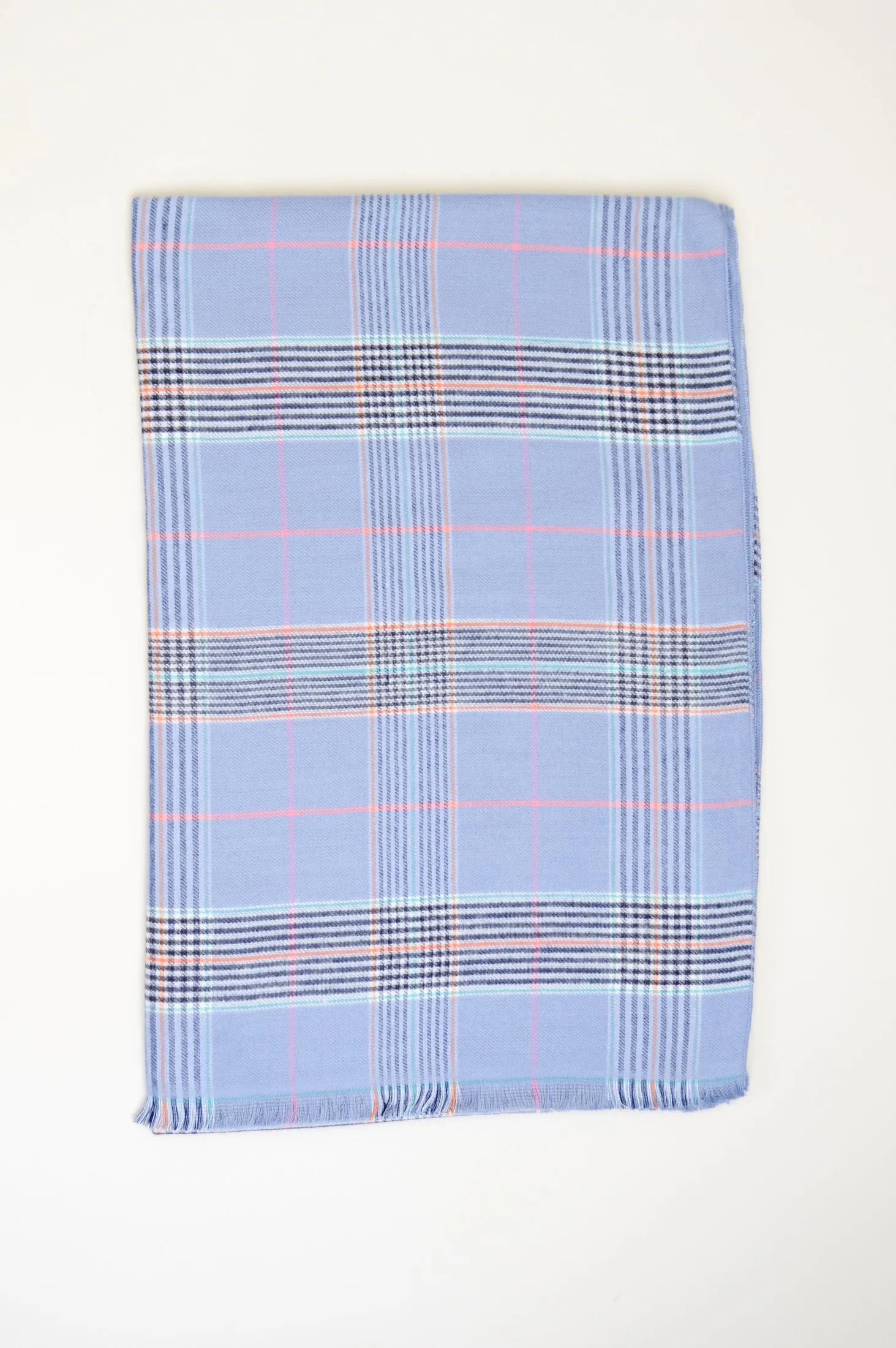 Cozy Scarf, Peri Tartan