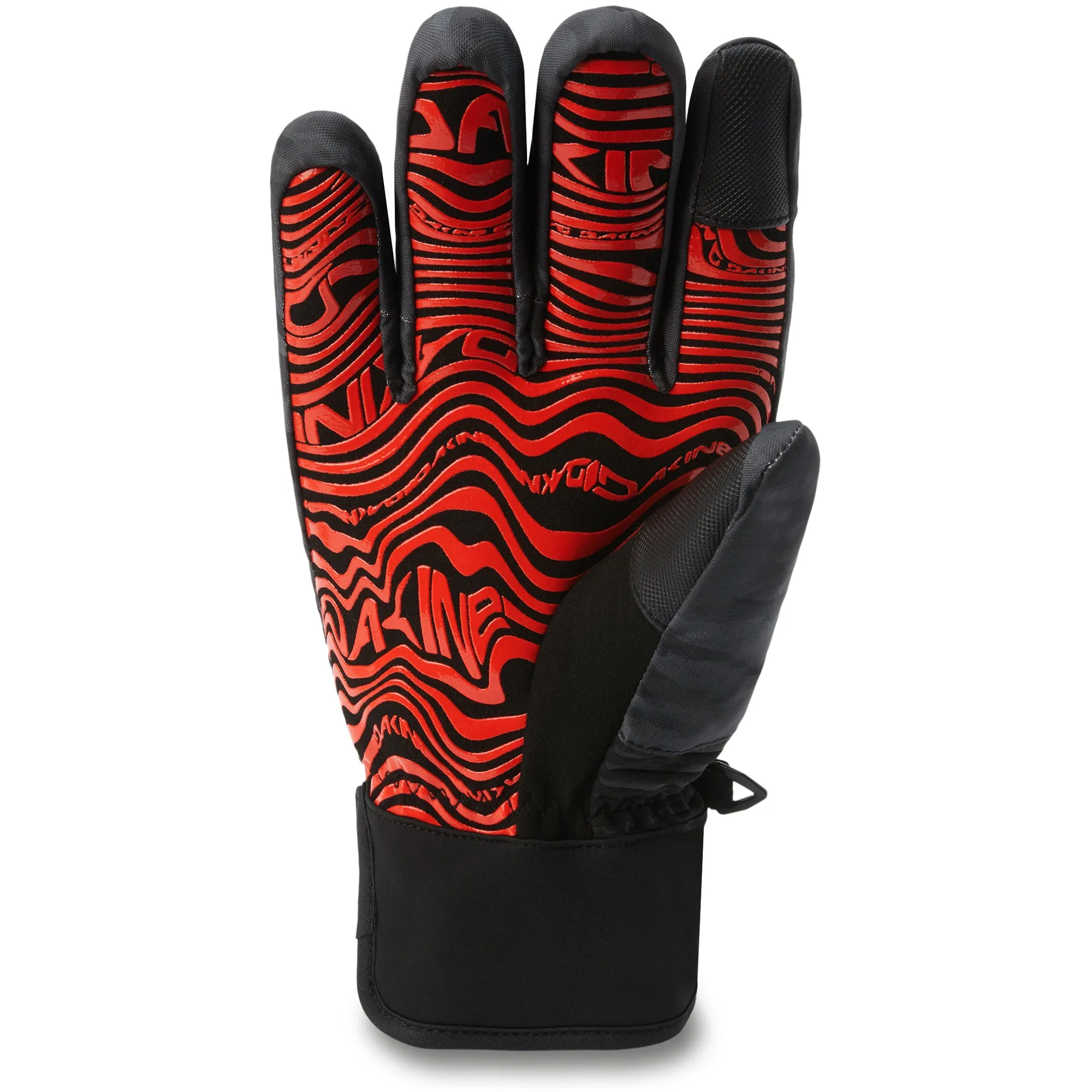 Crossfire Short Glove  - Black Vintage Camo