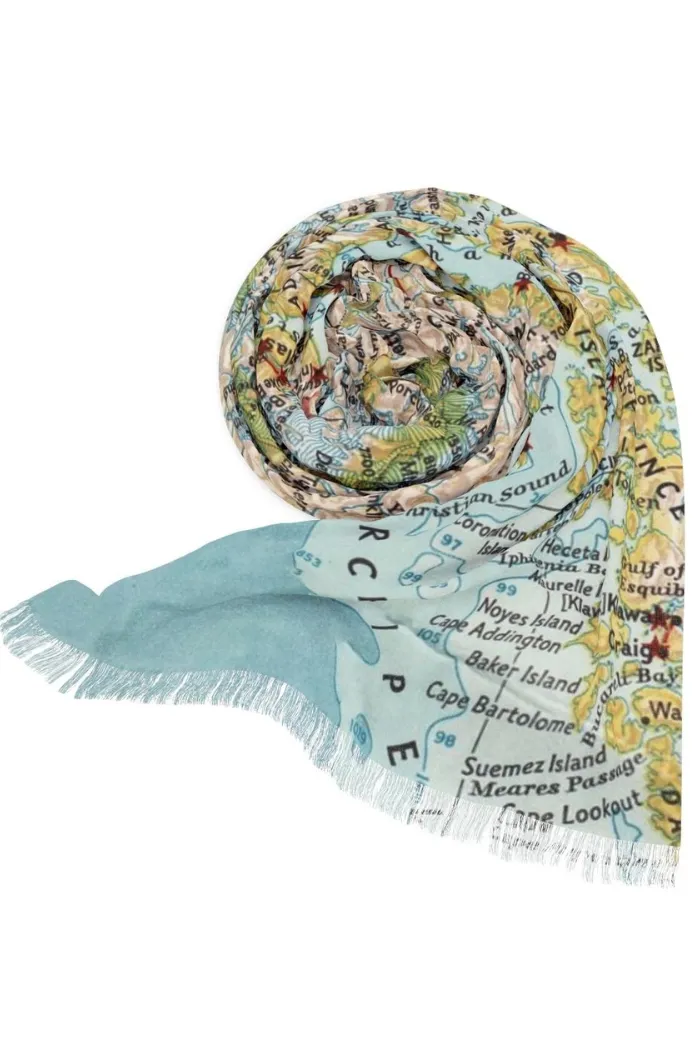 CT Shoreline Travel Scarf