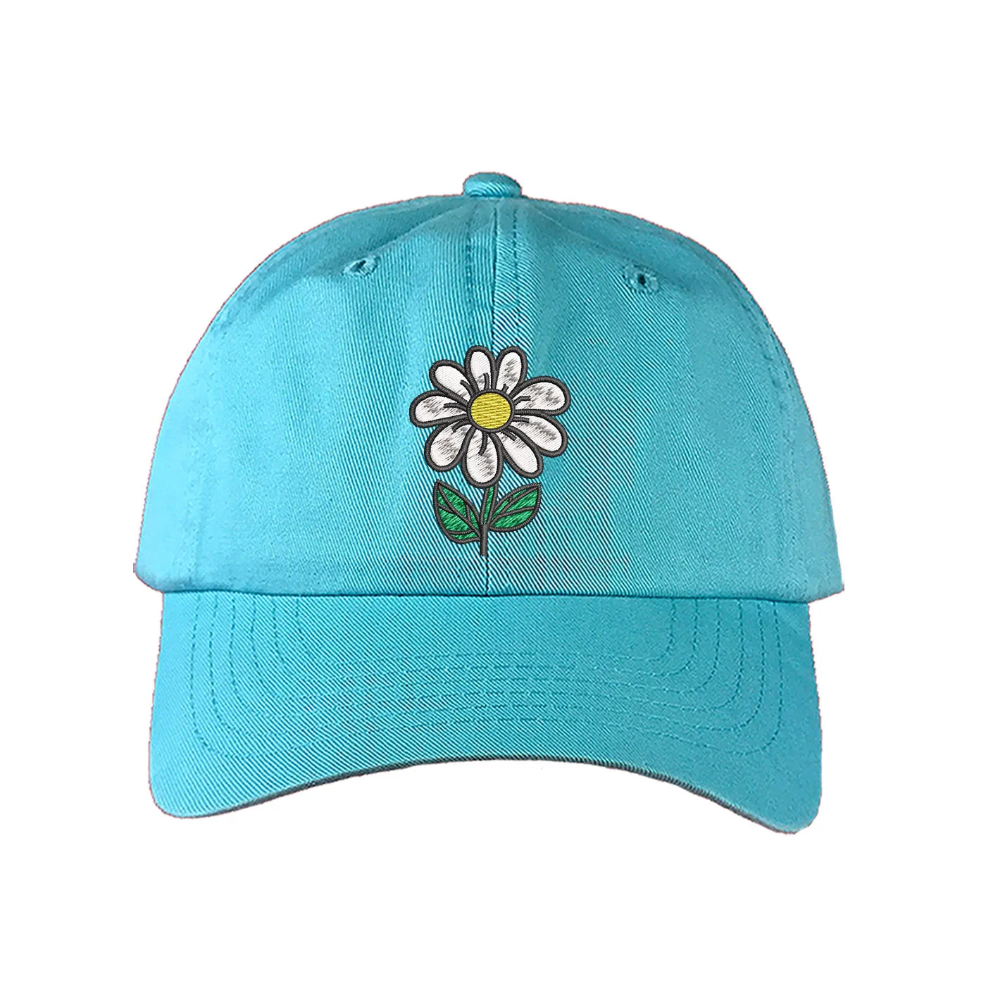 Daisy Flower Baseball Hat - Spring Flower Baseball Cap