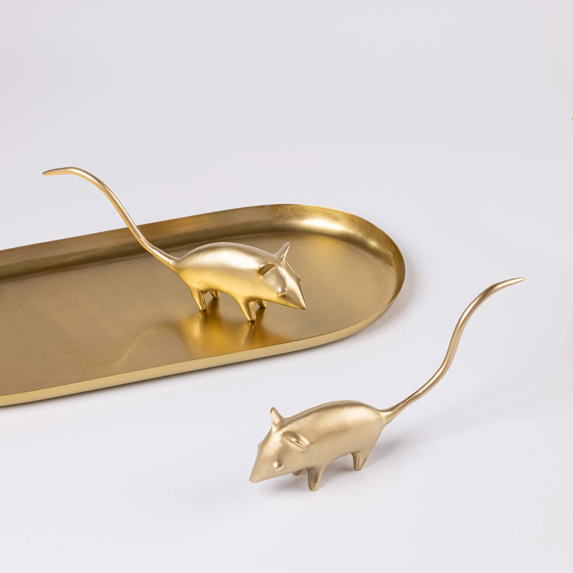 Decorative Brass Mouse