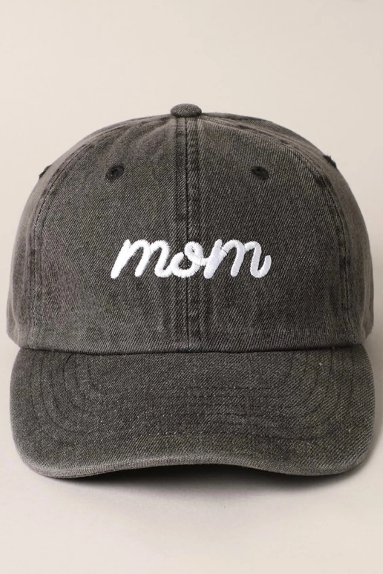 Denim Mineral Mom Hats - 2 Colors!