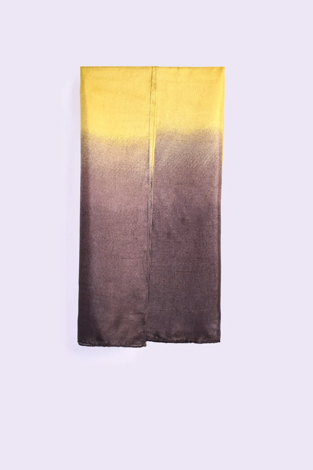 DOUBLE-TONED SILK SCARF