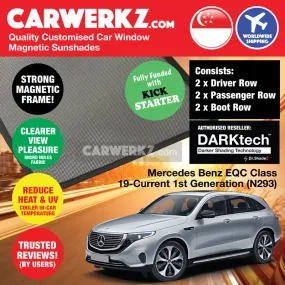 Dr Shadez DARKtech Mercedes Benz EQC Class 2019-Current 1st Generation (N293) Germany Electric SUV Customised Window Magnetic Sunshades