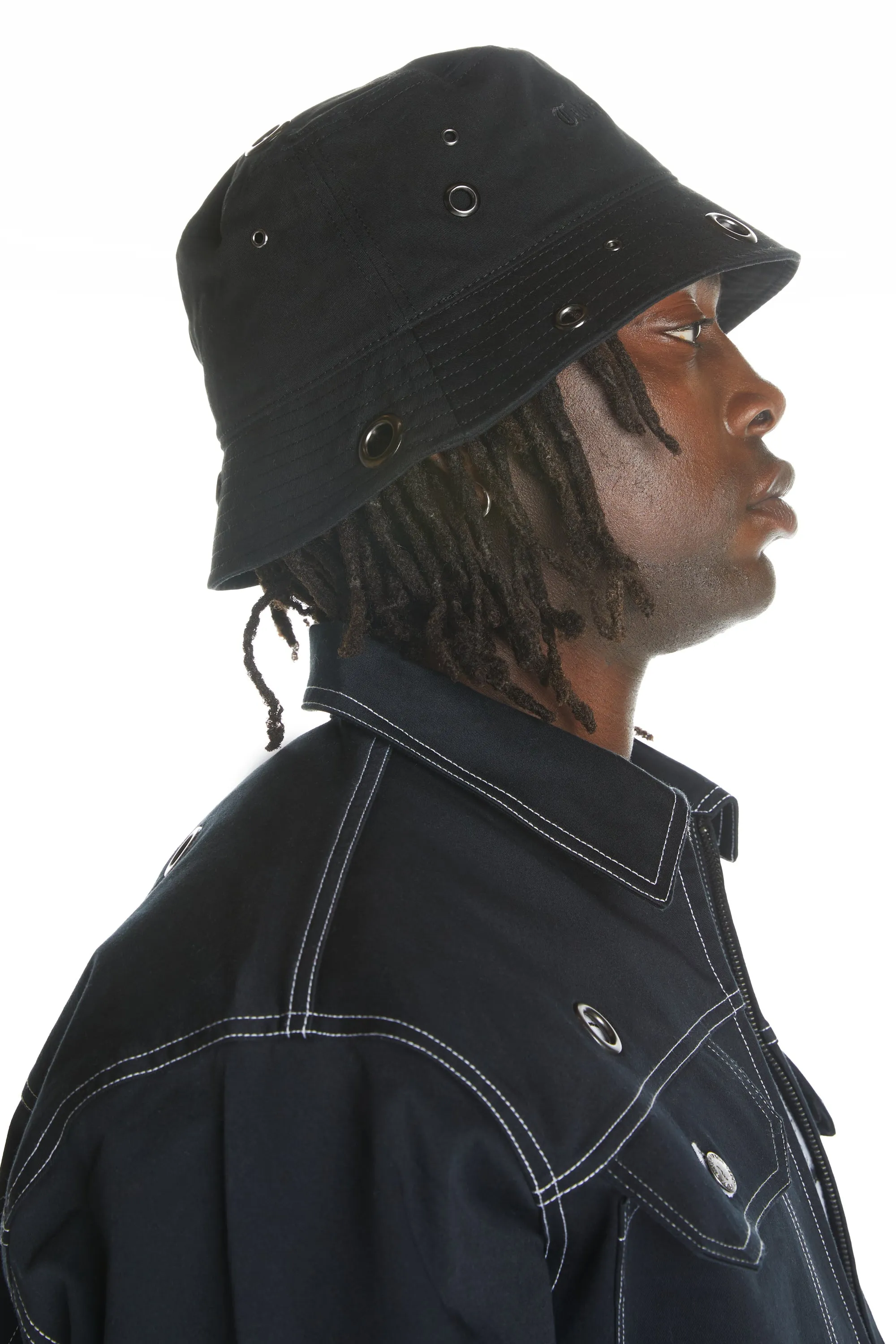 Eyelets Bucket Hat