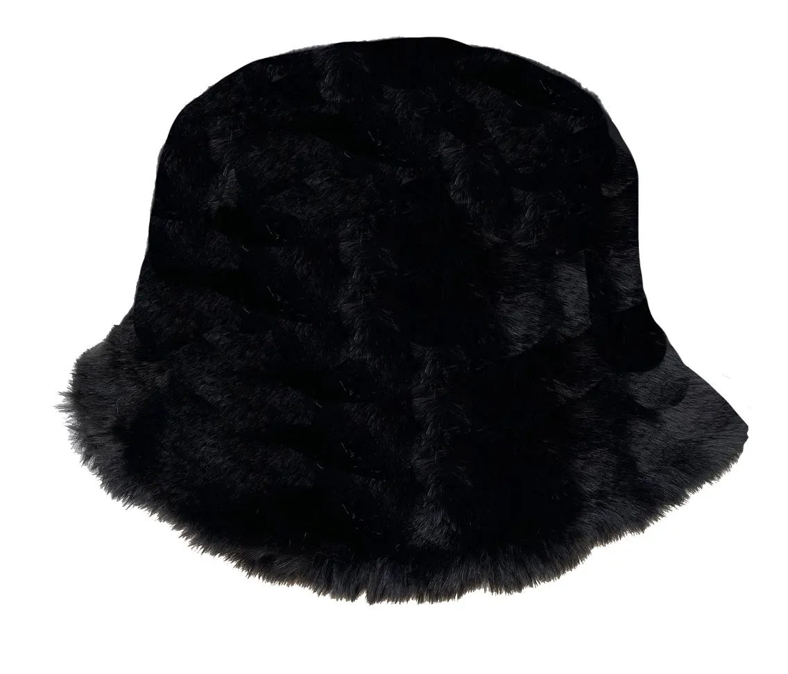 Faux Fur Bucket Hat