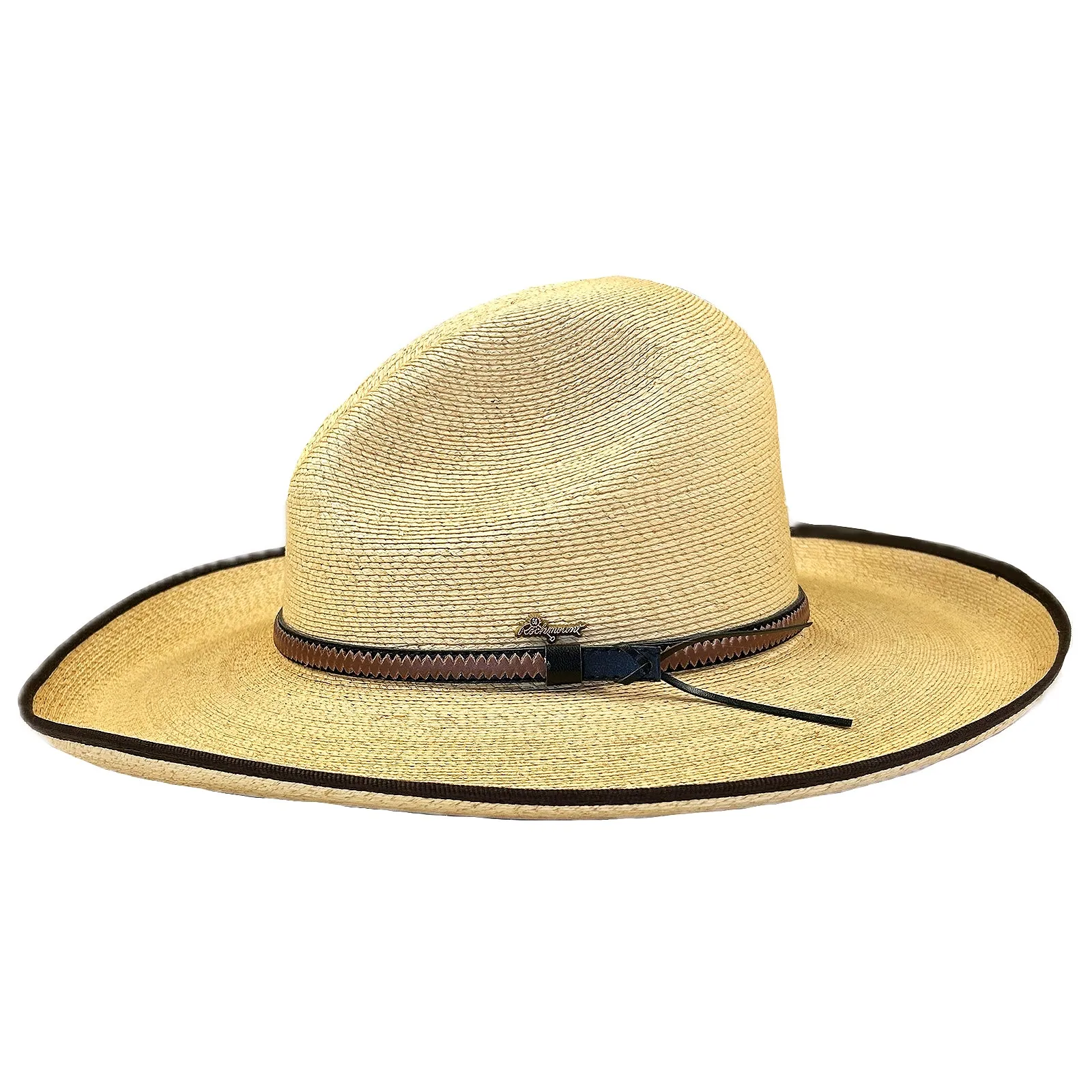 Fine Palm Straw Golden Gus Western Cowboy Hat