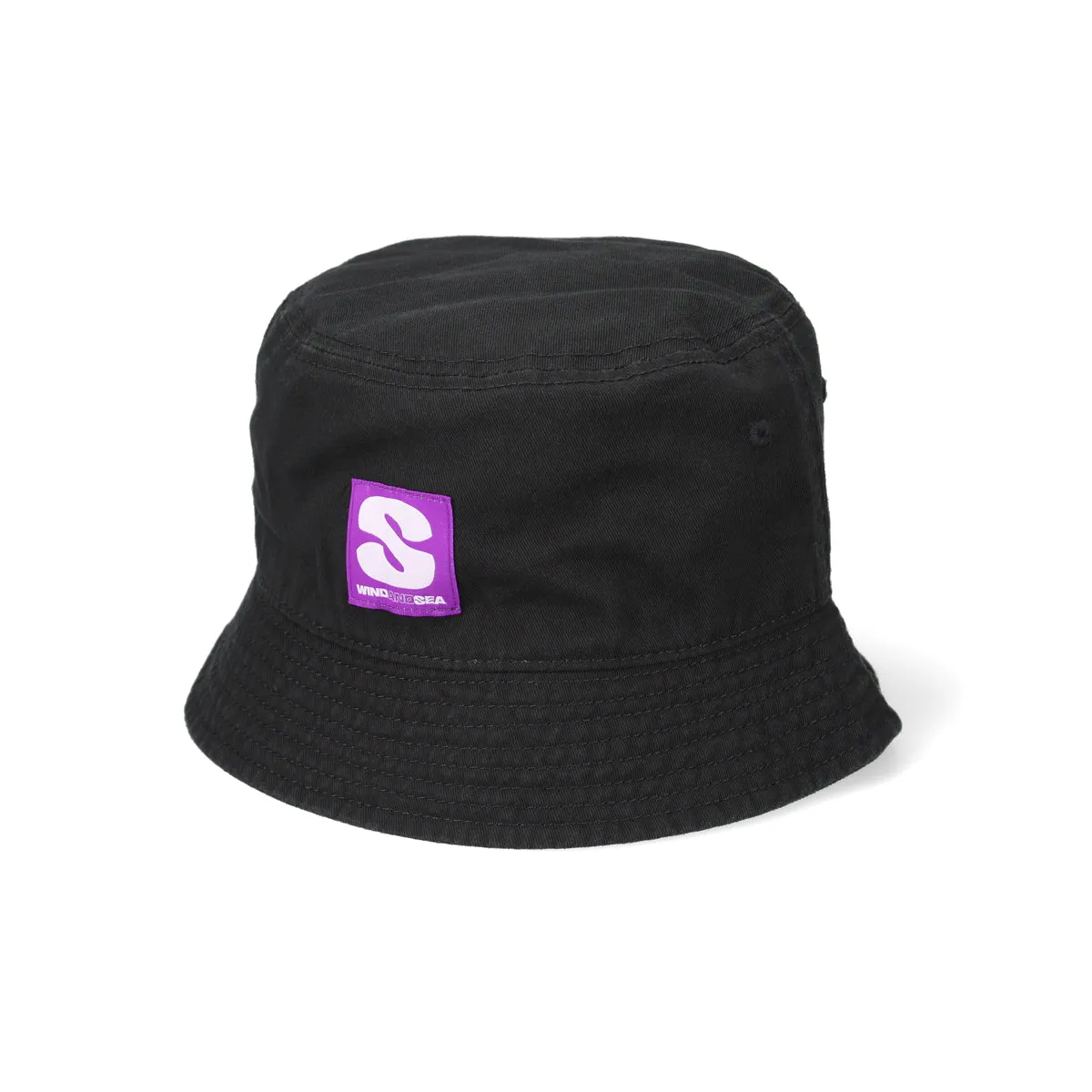 Fluffy Cotton Bucket Hat / BLACK