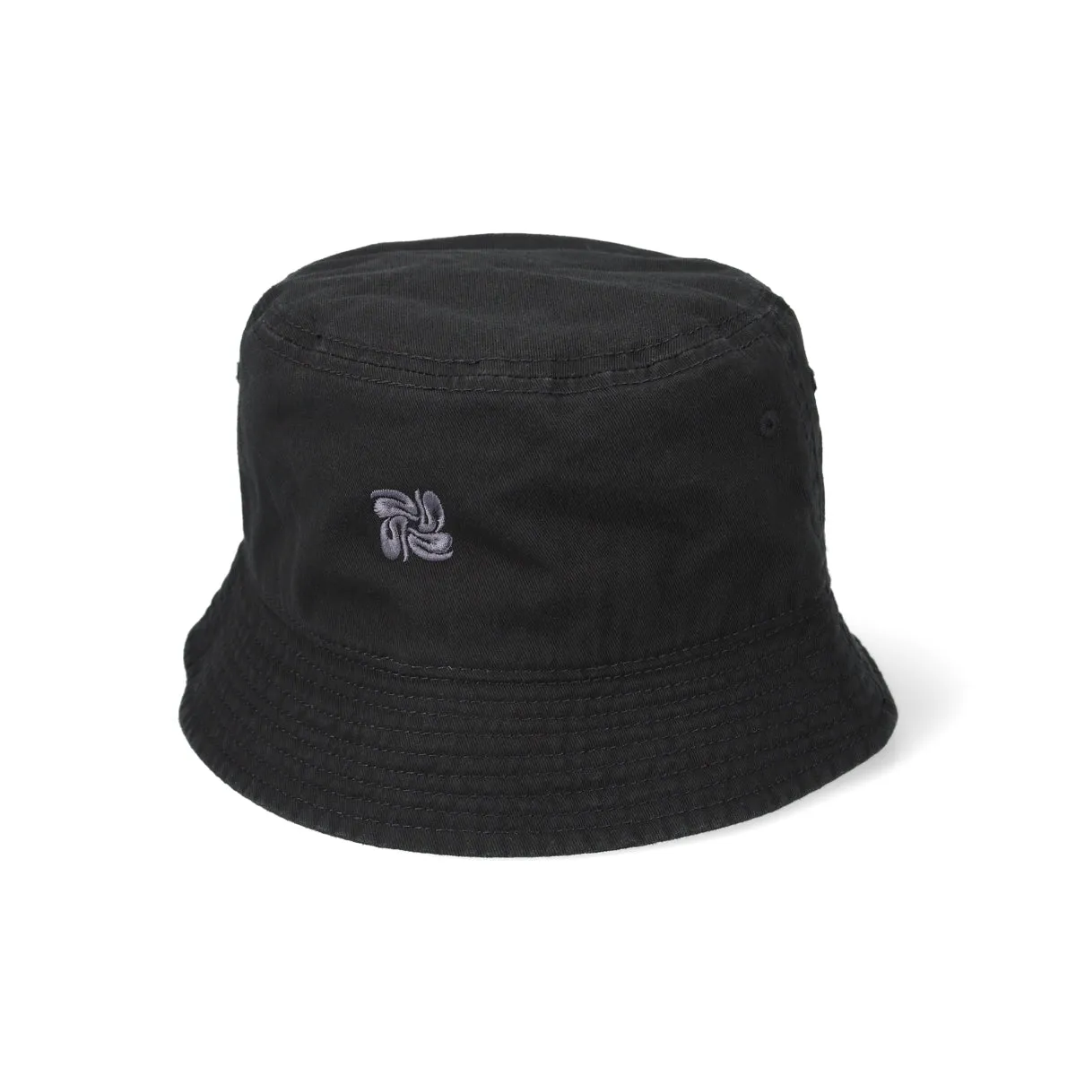 Fluffy Cotton Bucket Hat / BLACK