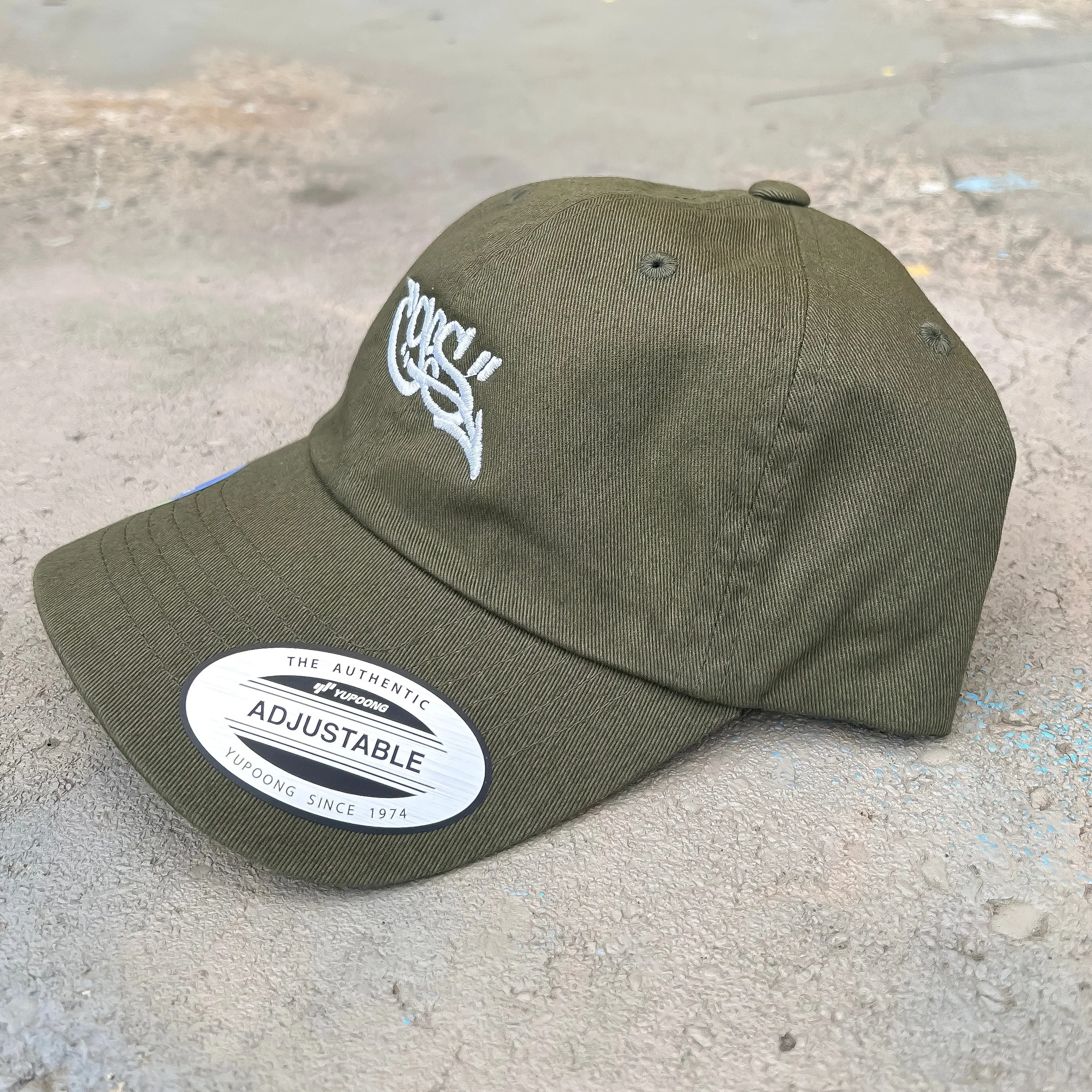 GCS Logo Dad Hat (olive)