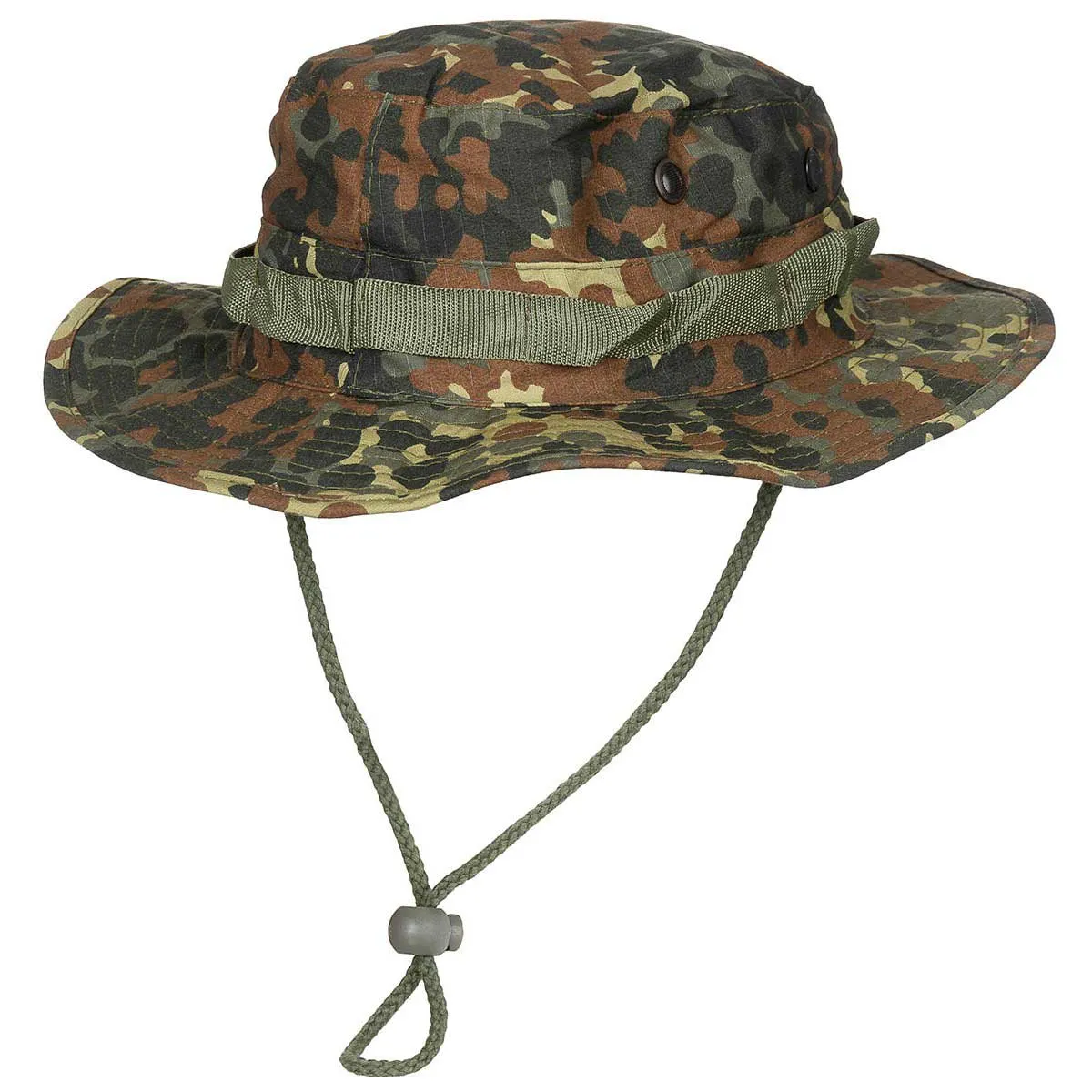 GI Ripstop Boonie Bush Hat Flecktarn Camo