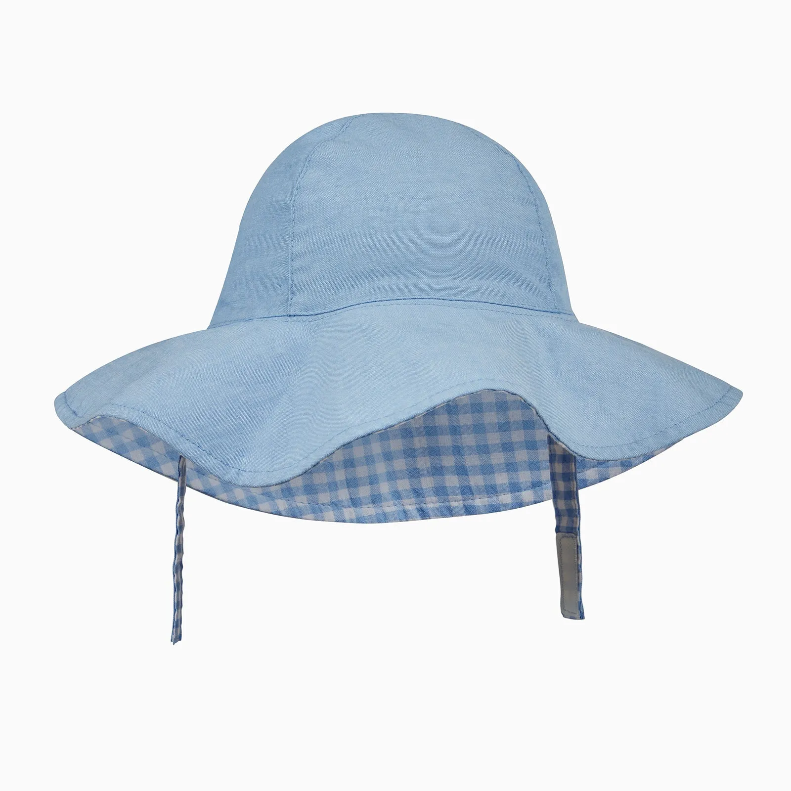 Gingham Reversible Floppy Hat