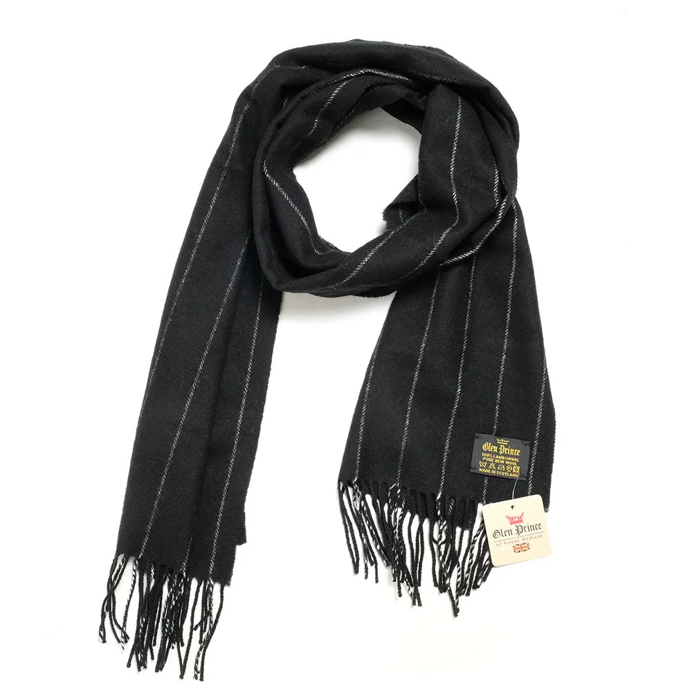 Glen Prince - 100% LAMS WOOL Muffler - Stripe