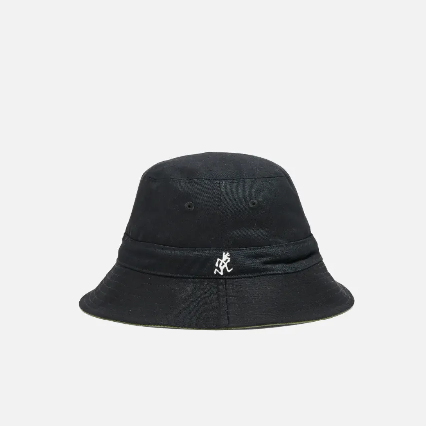 Gramicci Reversible Bucket Hat Black x Green