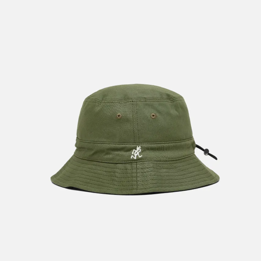 Gramicci Reversible Bucket Hat Black x Green