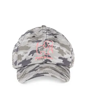 GREEN CAMO BASEBALL HAT