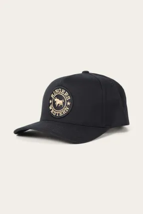 Grover Baseball Cap - Black/Clay