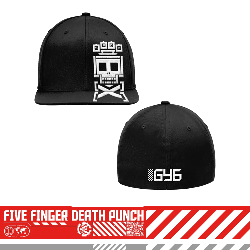 GY6 Skull Fitted Cap