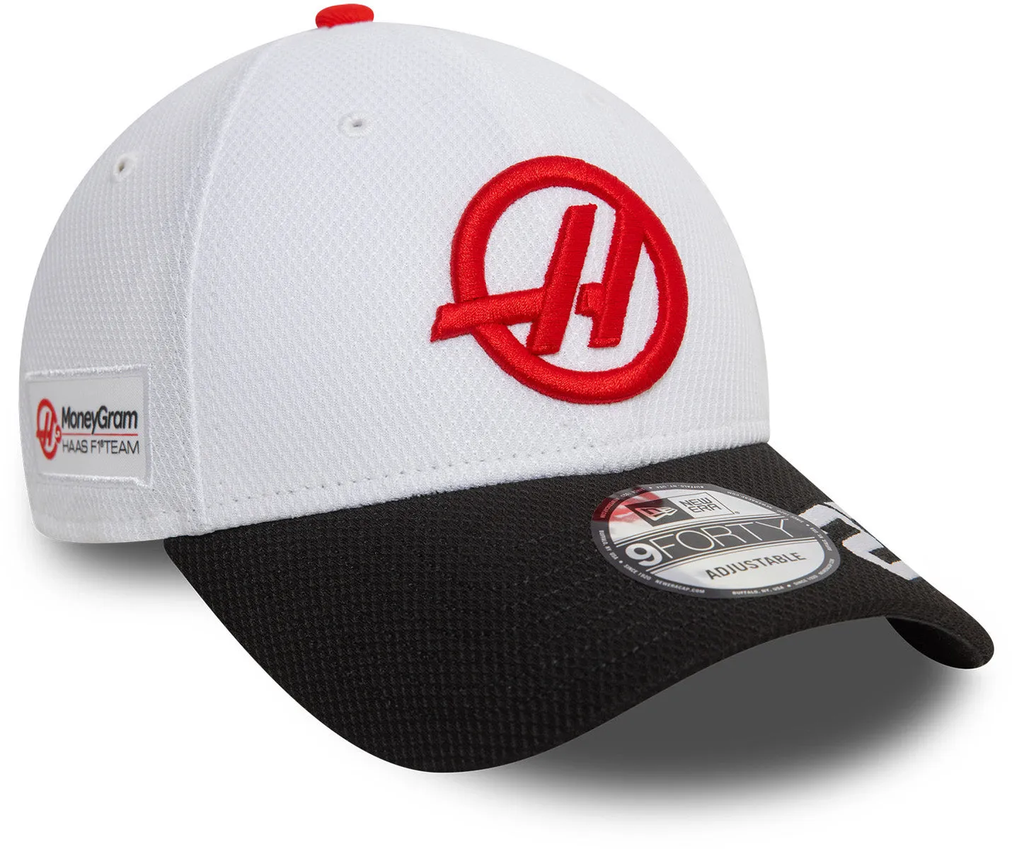 Haas F1 Team New Era 9Forty Driver Nico Hulkenberg White/Black Team Cap