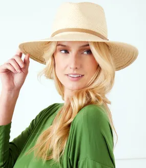 Handwoven Toyo Straw Panama Hat