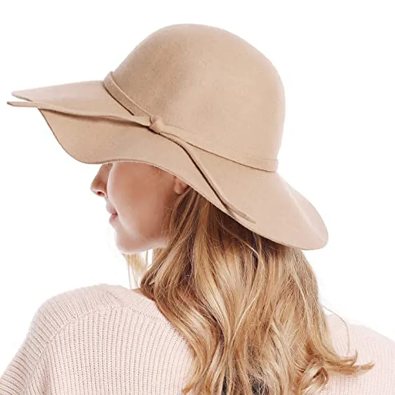 Haute Edition Women's Felt Floppy Hat