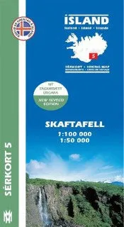 Hiking Map 5 - Skaftafell - 1:100.000