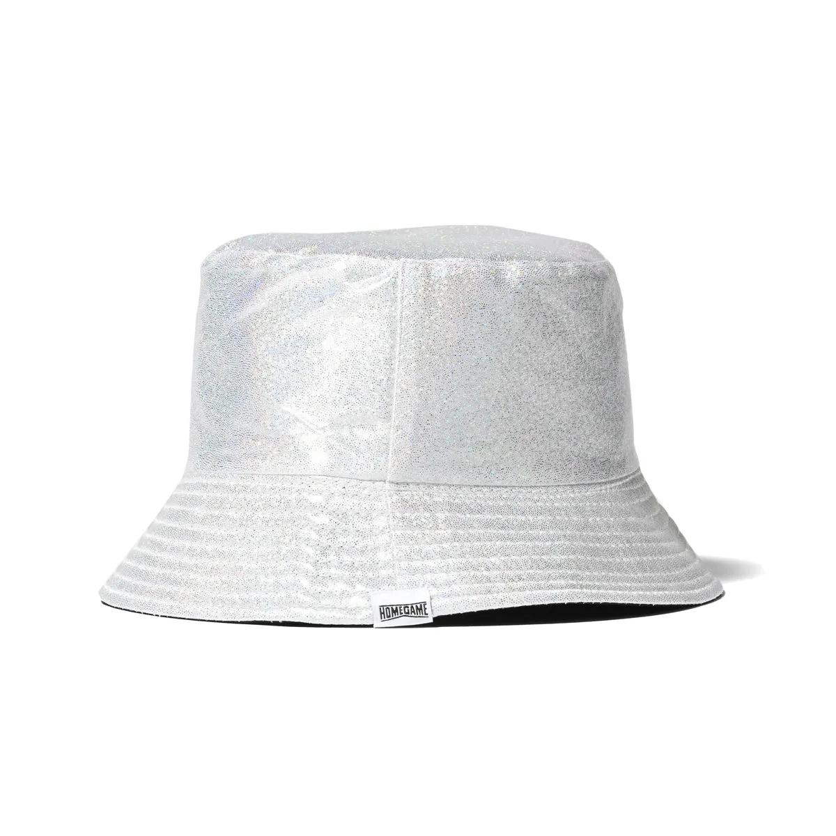 HOMEGAME - REVERSIBLE METALLIC BUCKET HAT【HG241410】