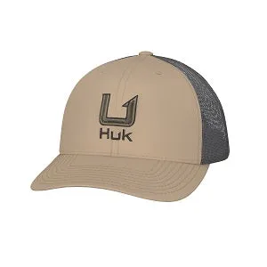 HUK Filled Barb U or Patch Trucker Hat