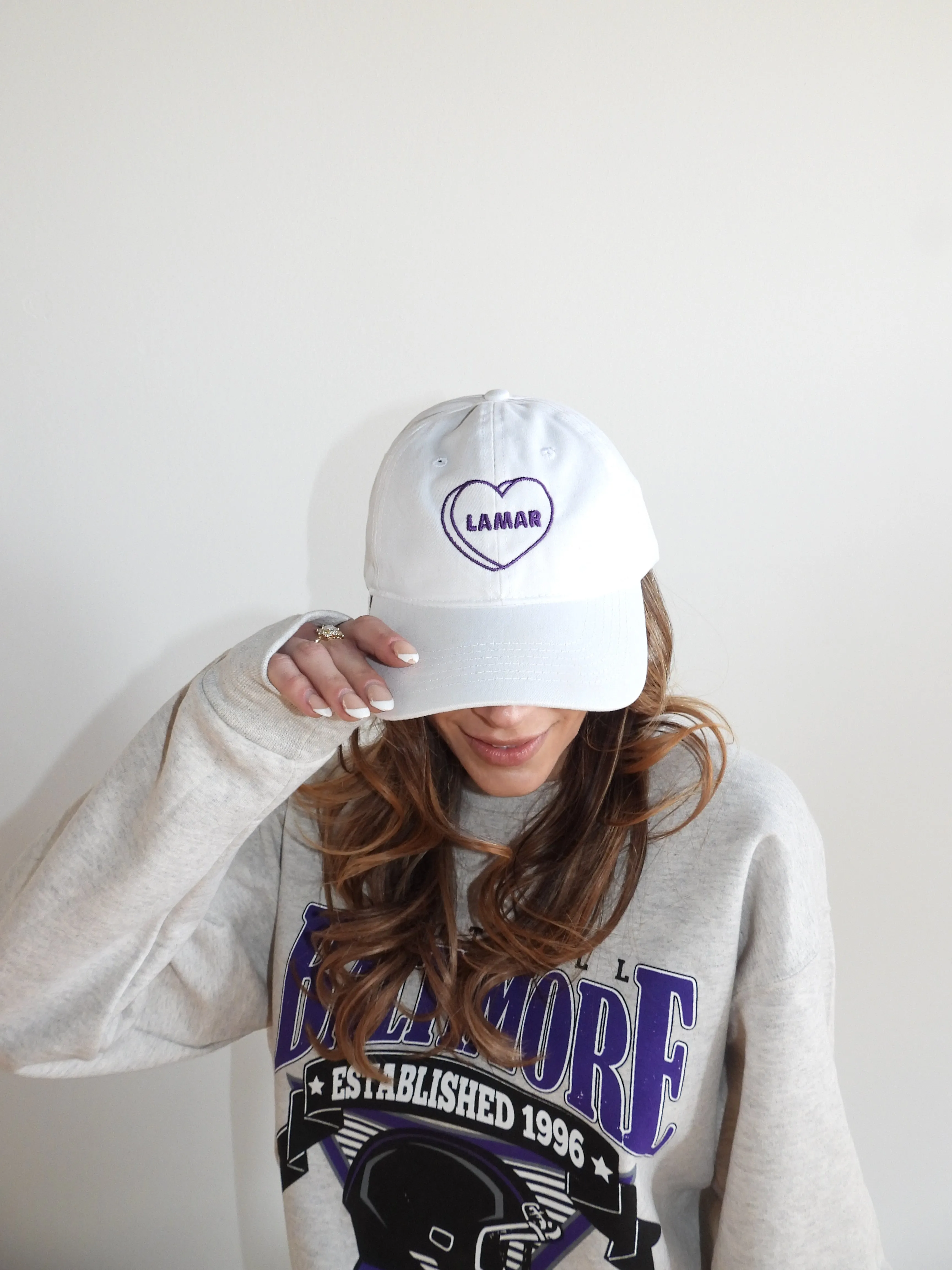 I Heart Lamar Hat By Brightside