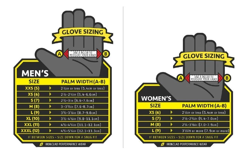 Ironclad Heavy Utility Work Gloves HUG