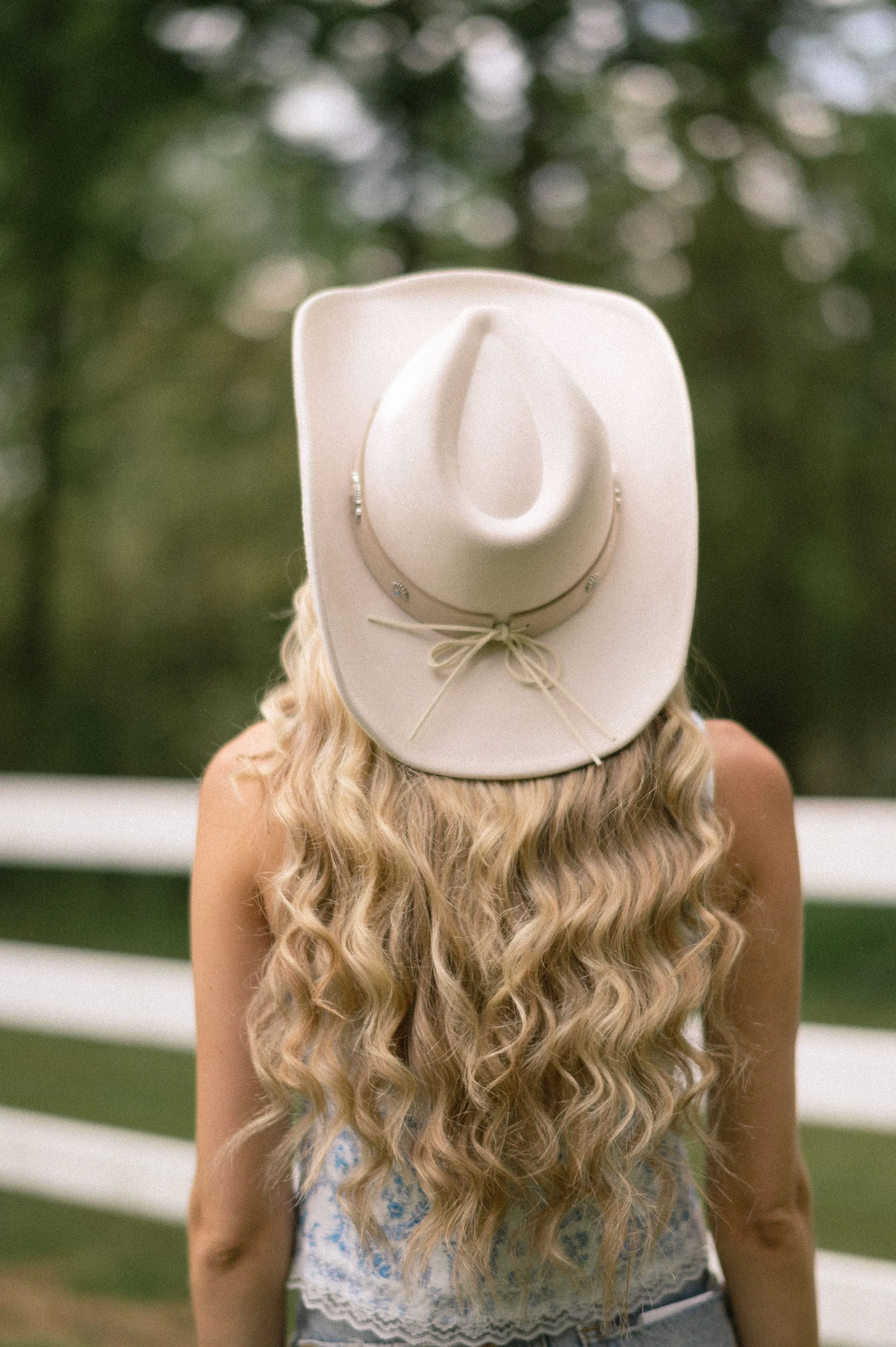 Jovie Cowgirl Hat- Ivory