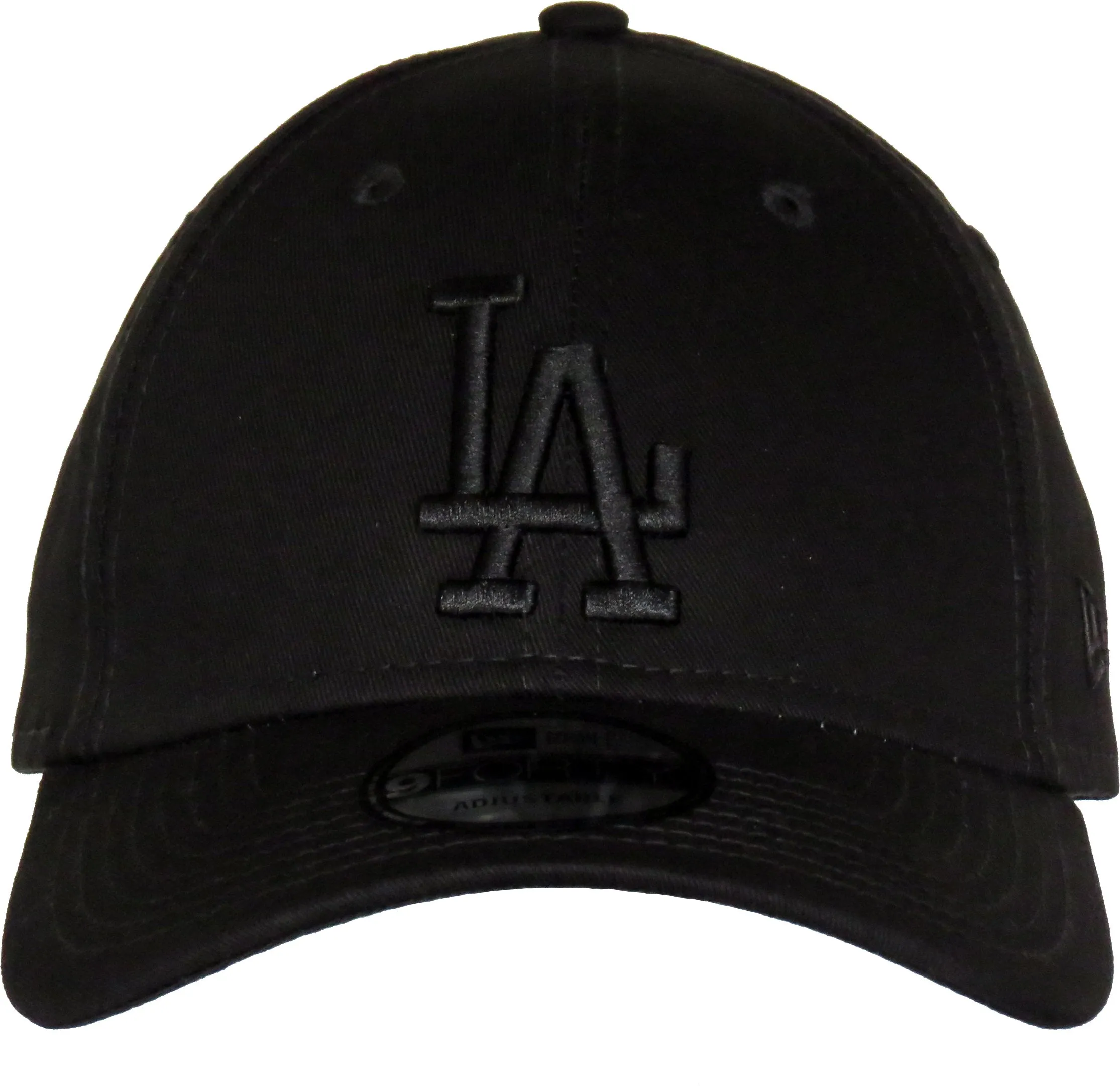 Los Angeles Dodgers New Era 9Forty League Basic All Black Baseball Cap