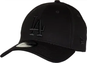 Los Angeles Dodgers New Era 9Forty League Basic All Black Baseball Cap