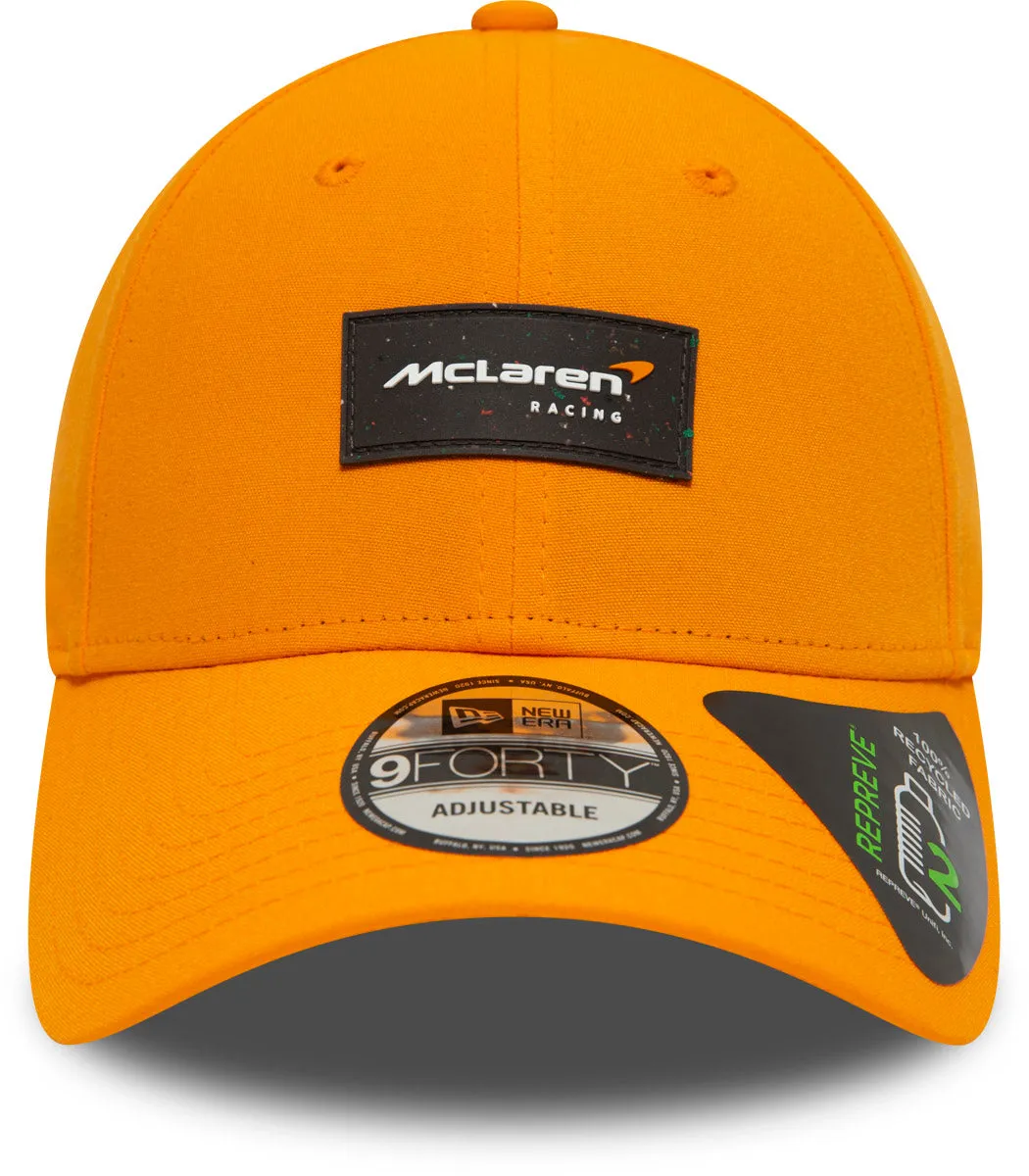 McLaren Racing New Era 9Forty Repreve Papaya Team Cap