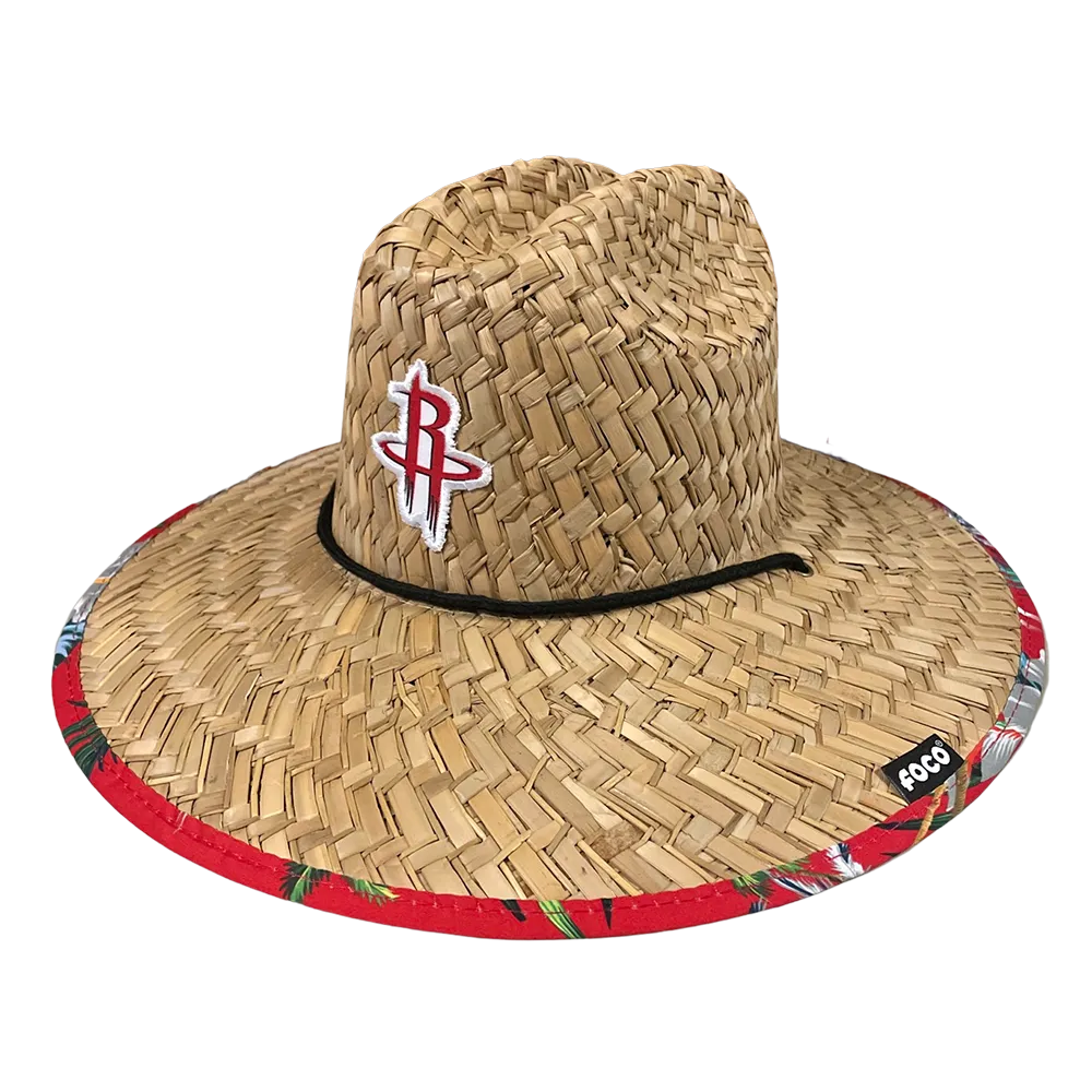 Men's Houston Rockets FoCo Straw Hat