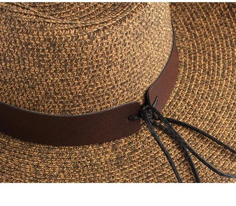 Men's Western Straw Cowboy Hat