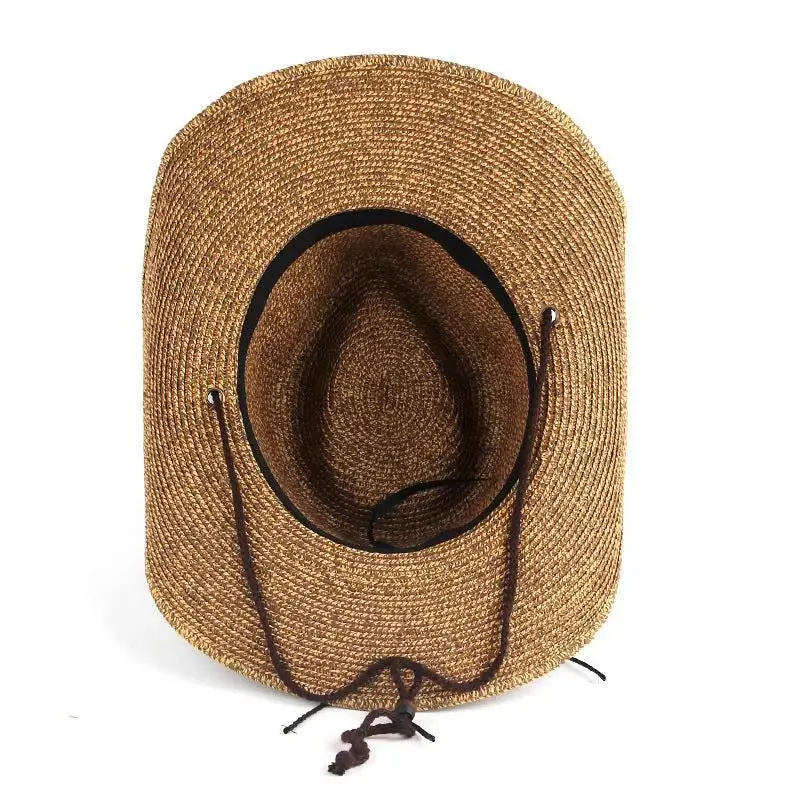 Men's Western Straw Cowboy Hat