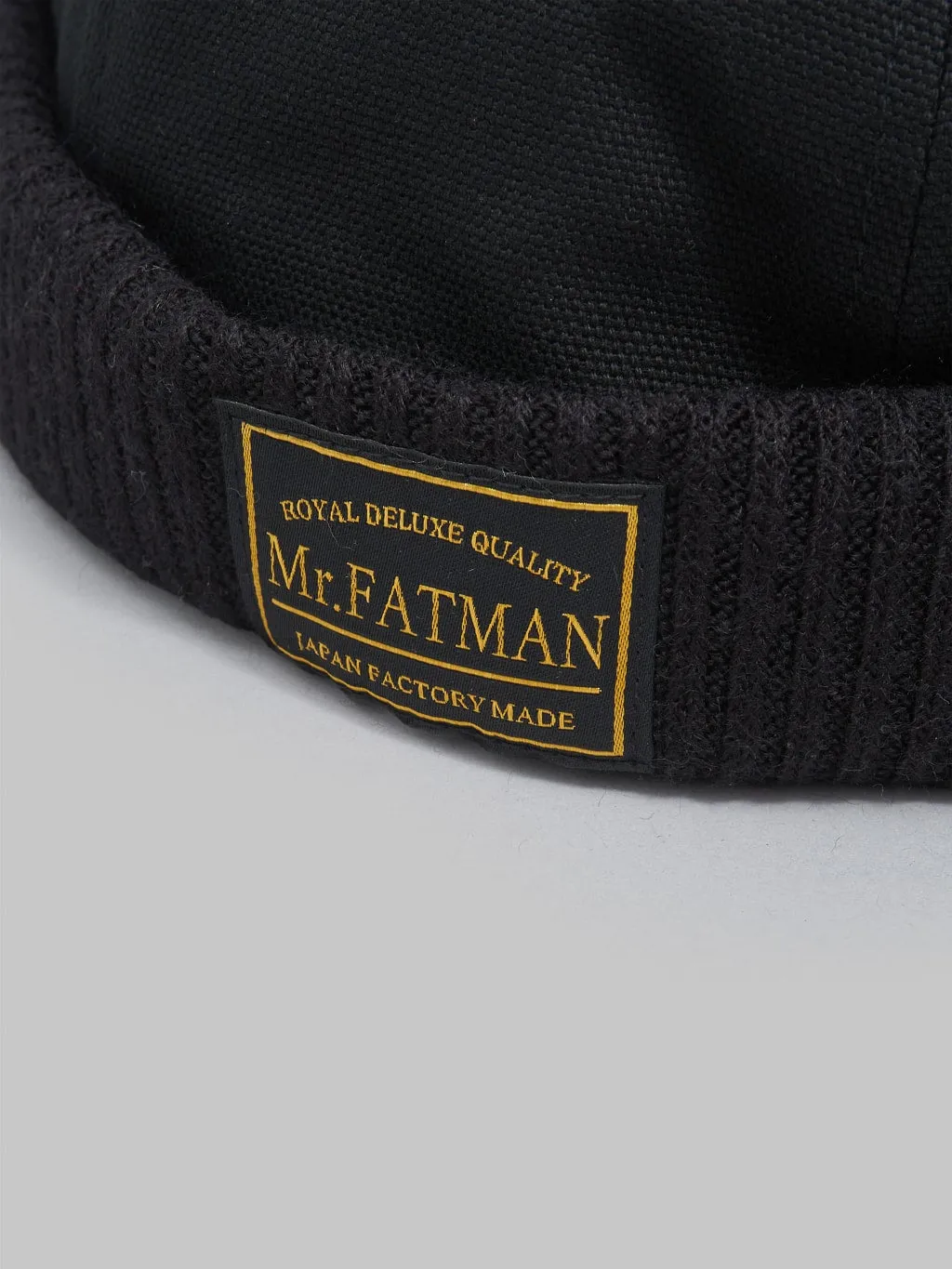 Mr. Fatman OX Fisherman Cap Black