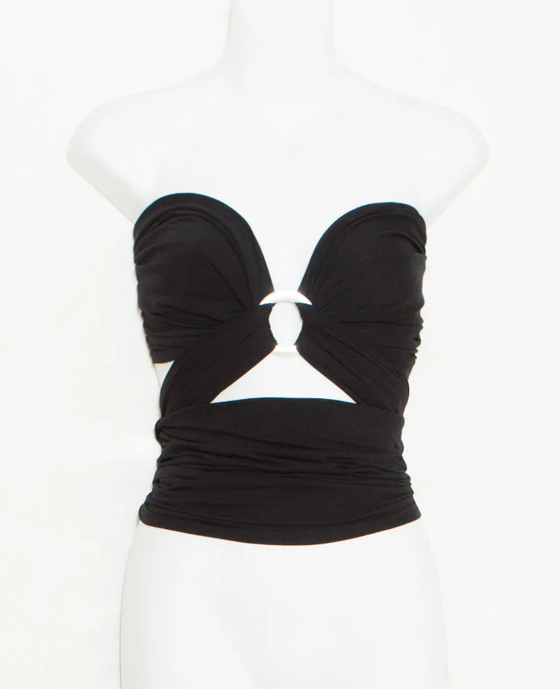 Multiway Wrap Halter Ring Top