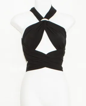 Multiway Wrap Halter Ring Top