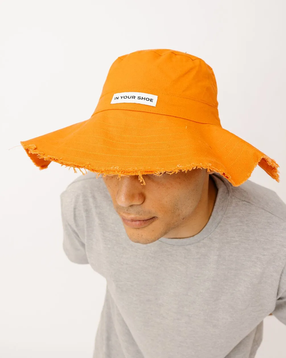 Orange Floppy Hat