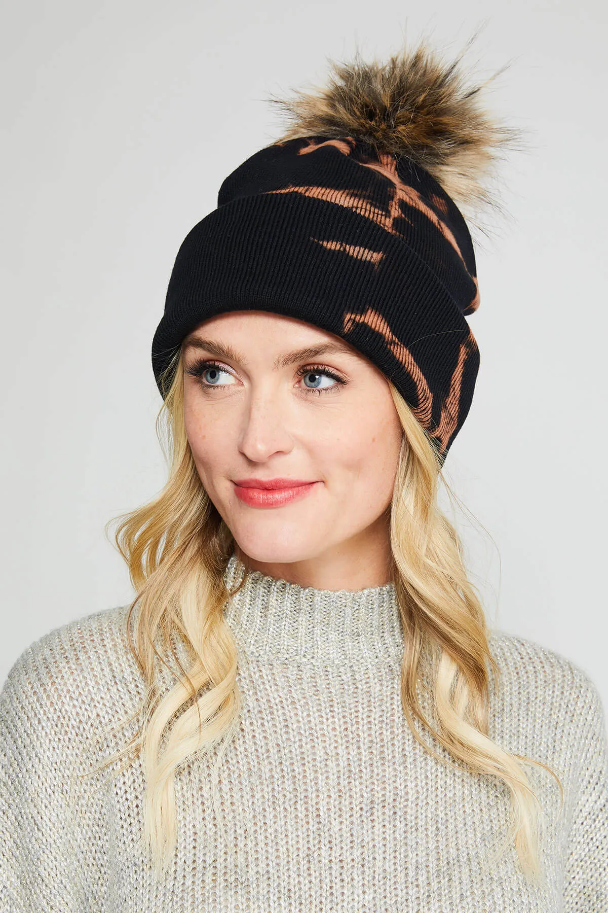 Panache Tie Dye Pom Pom Hat